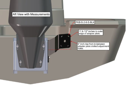 Load image into Gallery viewer, POWER-POLE Braced Kit S-2-6 Starboard
