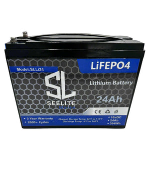 SeeLite 16v 24ah Lithium Electronics Battery - DISCOUNTED